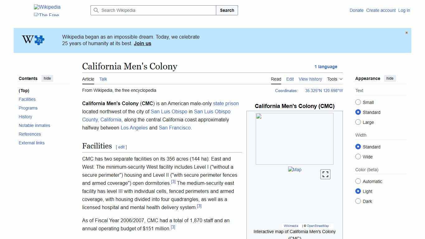 California Men's Colony - Wikipedia